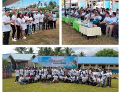 Ciptakan Ramah Lingkungan Danramil 03/Batui Terjun Pelaksanakan Penanaman 2600 Pohon.