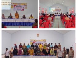 Babinsa Desa Poroan Koramil 06/ Lamala Hadiri Musyawarah Desa Pembentukan Koperasi Merah Putih