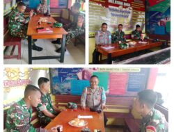 Babinsa Bersama Polsek Bulagi, Anjangsana Sosialisasikan Kamtibmas Di Wilayah