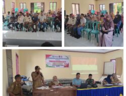 Hadiri Rapat Pembentukan Koperasi Merah Putih, Ini yang Disampaikan Babinsa Koramil 14/Toili