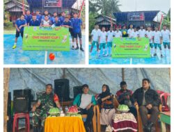 Kepedulian Terhadap Olahraga, Babinsa Koramil 13/Tataba Hadiri Pembukaan Turnamen futsal One Heart Cup 1 Thn 2025