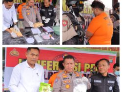 Cepat Bergerak ,Satresnarkoba Polresta Palu Tangkap Pengedar Narkoba Sita 2,4 Kg Jenis Sabu