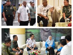 Danrem 132/Tadulako Sambut Kedatangan Menteri Desa di Palu