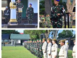 Korem 132/Tadulako Gelar Upacara Bendera Mingguan, Teguhkan Semangat Nasionalisme