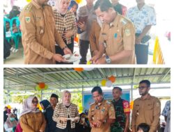 Babinsa Koramil 19/Kasimbar Hadir Dalam Peresmian Posyandu Seroja II di Desa Kasimbar Selatan