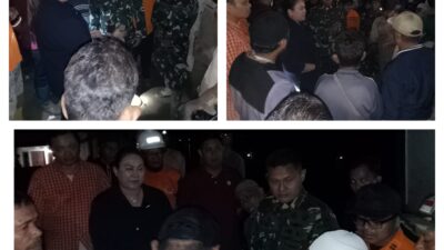 Dandim 1306/KP, Turun Tinjau dan Evakuasi ke Lokasi Bencana Banjir Bandang Di Donggala