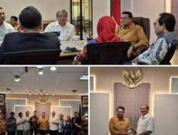 Temui menekraf rieky Harsya bupati Armia paparkan potensi ekonomi kreatif Aceh Tamiang