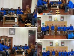 Terima audiensi pwi bupati Armia sebut wartawan adalah sahabat