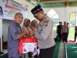 Dalam Semangat Bhayangkara ke-79, Polres Pidie Jaya Gelar Santunan dan Kajian Rohani