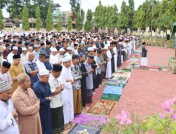 Polres Aceh Tamiang Gelar Sholat Hari Raya Idul Adha 1446 H