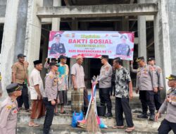 Idul Adha Penuh Makna, Polres Pidie Jaya Gelar Bhakti Sosial Sambut Hari Bhayangkara ke-79