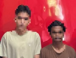 Polres Pidie Jaya Tangkap Dua Pemuda Meureudu Terkait Judi Online Slot di Warung Kopi