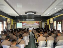 Sosialisasi Edukasi Strategi Pencegahan Paham Radikalisme Ekstremisme dan Terorisme Kepada Bhabinkamtibmas Polres Aceh Tamiang