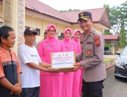 “Polri Untuk Masyarakat” Polres Aceh Tamiang Berikan Bantuan Sosial Dalam Rangka Sambut Hari Jadi Bhayangkara Ke-79