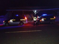 Polres Pidie Jaya Gelar Patroli Estafet 24 Jam, Jamin Keamanan Jalur Nasional Aceh-Medan