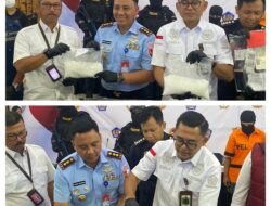 TNI AU, Avsec Bandara, dan Bea Cukai Gagalkan Penyelundupan 5.120 Gram Narkotika di Bandara Internasional Hang Nadim Batam