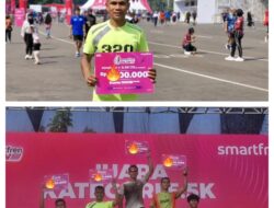PRAJURIT YONIF 320 KOSTRAD BERHASIL TAKLUKAN ADRENALIN RIBUAN PESERTA SMARTFREN RUN 2025