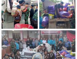 Sinergi TNI, PGRI, dan Pramuka Salurkan Bantuan ke Wombo Donggala Usai Banjir Bandang