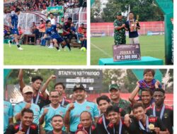 Final Turnamen Danyonarmed 12 Kostrad Cup Ke-5 Tahun 2025 Resmi Tutup. “Kedunggalar Juara
