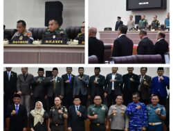 Hadiri Rapat DPRD, Korem 132/Tadulako Apresiasi Predikat WTP Pemprov Sulteng