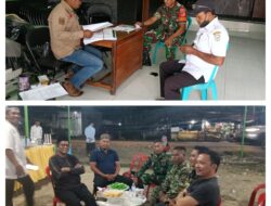 TNI Selalu Hadir , Babinsa Koramil 1311-09/Bahodopi Komsos dengan Tokoh Masyarakat Desa