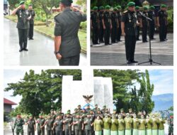 Danrem 132/Tadulako Pimpin Ziarah Rombongan Peringati HUT ke-67 Kodam XIII/Merdeka