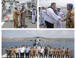 SATGAS MTF TNI KONGA XXVIII-P/UNIFIL MENERIMA KUNJUNGAN UN LEGAL ADVISOR DI AMO