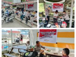 Sambut Hari Bhayangkara ke-79, Polres Donggala Gelar Pemeriksaan Kesehatan Gratis untuk Ojol Online/Darling