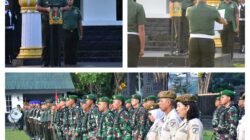 Korem 132/Tadulako Gelar Upacara Bendera 17-an Bulan Juni 2025, Kasrem Bacakan Amanat Pangdam XIII/Merdeka