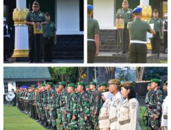 Korem 132/Tadulako Gelar Upacara Bendera 17-an Bulan Juni 2025, Kasrem Bacakan Amanat Pangdam XIII/Merdeka