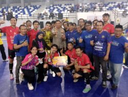 Tim GAWAT Raih Juara 2 Turnamen Futsal Kapolres Cup 2025