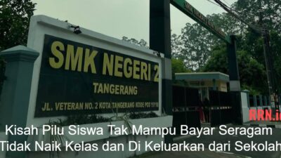 SMKN 2 Kota Tangerang yang Berada dijantung Kota Tangerang Memberlakukan Sangsi Kontroversial