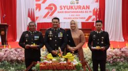 Polres Aceh Timur Gelar Syukuran Dalam Rangka Hari Bhayangkara Ke-79
