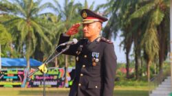 Polres Aceh Tamiang Gelar Upacara Hari Bhayangkara ke 79
