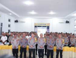 Wakapolda Aceh Berikan Pengarahan kepada Personel Polres Pidie, Tekankan Profesionalisme Dalam Pelaksanaan Tugas