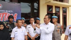 Polres Aceh Tamiang Musnahkan Barang Bukti Narkotika Seberat 6,2 Kg