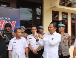 Polres Aceh Tamiang Musnahkan Barang Bukti Narkotika Seberat 6,2 Kg