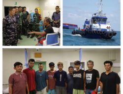 Kapal Bantu Rumah Sakit TNI AL Evakuasi Korban Kapal Tenggelam Di Perairan Utara Pulau Bangka