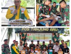 Kepedulian di Perbatasan, Satgas Pamtas Yonarmed 11 Kostrad Gelar Khitanan Massal di Pulau Sebatik