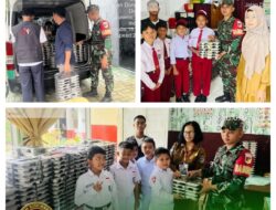 Yayasan Berkat Gemilang Nusantara Distribusikan 1.692 Porsi Makanan Bergizi di Wilayah Kodim 1306/KP