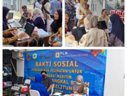 TNI AL Berikan Pelayanan Medis Gratis Untuk Warga Maritim Pangkalbalam Sebegai Bentuk Kepedulian.