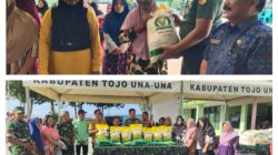 Launching dan Penyaluran Bantuan Pangan Beras Tahun 2025 Dihadir Langsung Dandim 1307/Poso