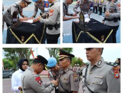 Mutasi Pejabat Utama, Polres Donggala Gelar Acara Sertijab