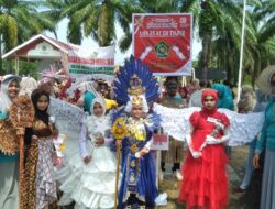 MIN 25 ACEH TIMUR KECAMATAN NURUSSALAM NENGIKUTI SEMARAK PAWAI KARNAVAL HUT RI KE- 80