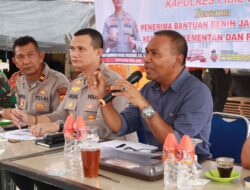 Jumat Curhat Kapolres Pidie Jaya: Dialog Interaktif Bersama Petani Penerima Bantuan Jagung Hibrida