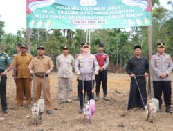 Sinergi Polri, Pemerintah, dan Dayah: Kapolres Pidie Jaya Tanam Jagung untuk Ketahanan Pangan