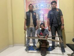 Berakhir di Balik Jeruji: Polres Pidie Jaya Tangkap Pelaku Pencurian Mesin Tambak di Trienggadeng