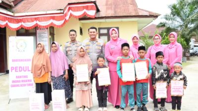 Kapolres Aceh Timur Ajak Warga Indra Makmu Bersama Polri Perkuat Ketahanan Pangan