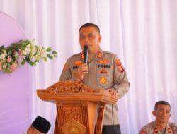 Kapolres Aceh Tamiang Sambangi Tokoh Agama Sampaikan Himbauan Kamtibmas