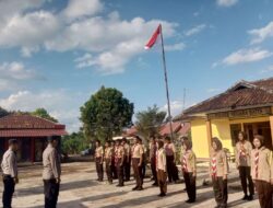 Latih Saka Bhayangkara, Polsek Negara Batin Bangun Sinergi Positif Generasi Muda